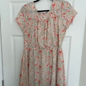 Down East knee length floral dress